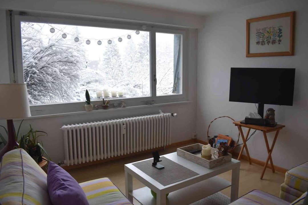 805 -Appartement  – 2pièces  –  2500CHF – 35 m²