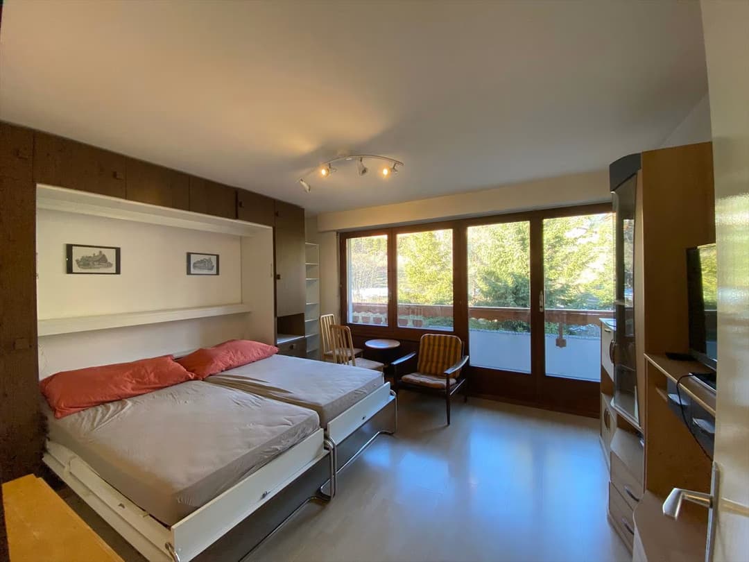 889 – Appartement -1pièce  – 750CHF – 25 m²