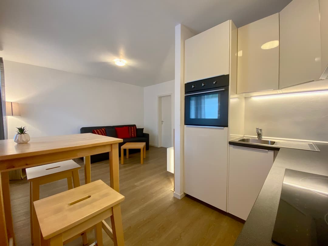 929 – Appartement 1 pièce – 1150CHF – 27m²