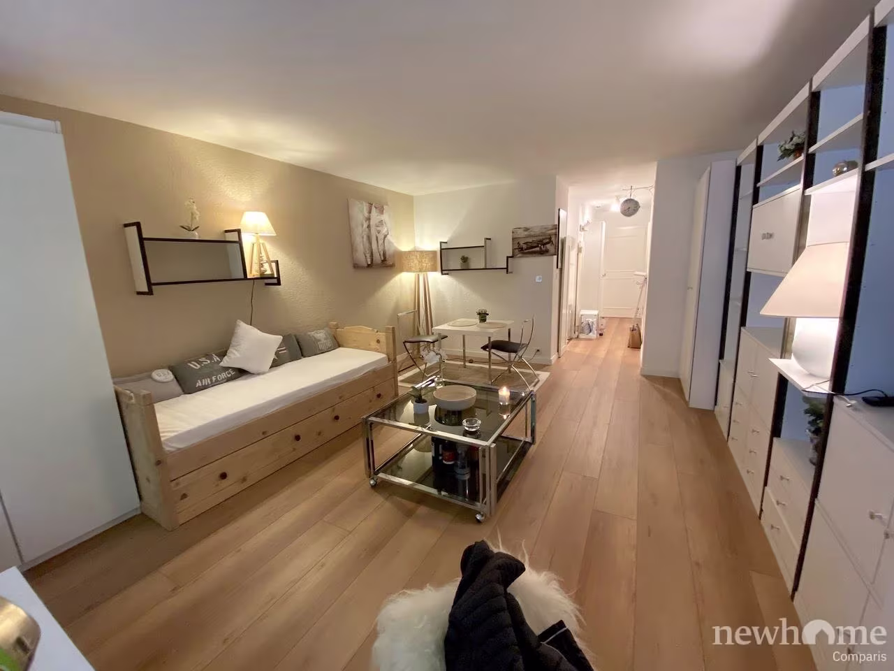 1012 – Appartement – 1.5pièces – 1000CHF – 43 m²