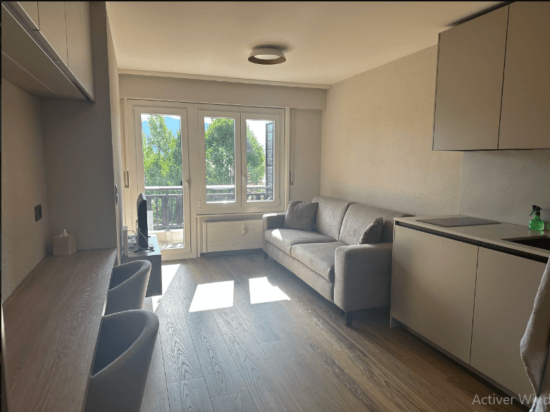 1093 – Appartement – 1pièce –  1100CHF – 23 m²