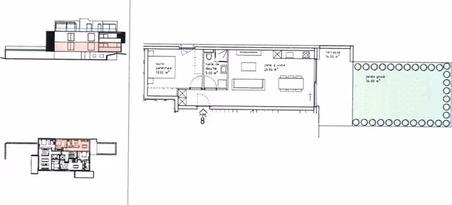 1281 – Appartement 2,5 pièces – 1400CHF