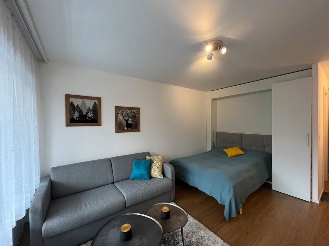 1624 – Appartement 1.5 pièces – 1100CHF – 27m²