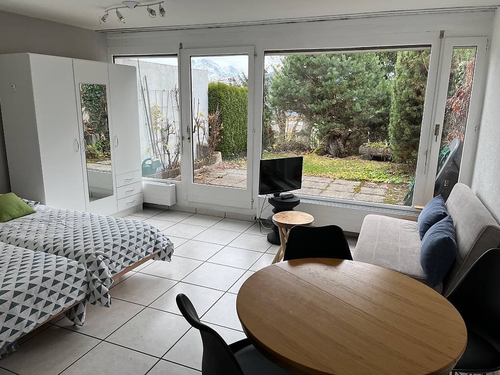 1598 – Appartement 1,5 pièces – 1200CHF – 28m²