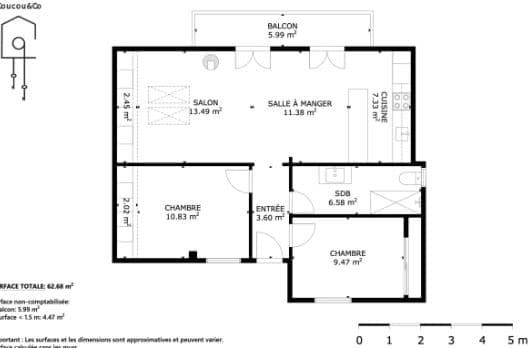 1766 – Appartement – 135 CHF